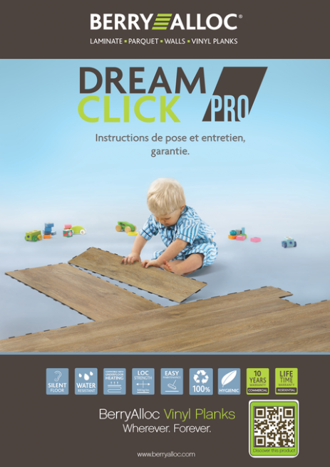 BERRY ALLOC Dream Click Pro entretien