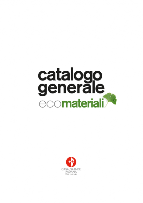 CASALGRANDE PADANA - Catalogue général 
